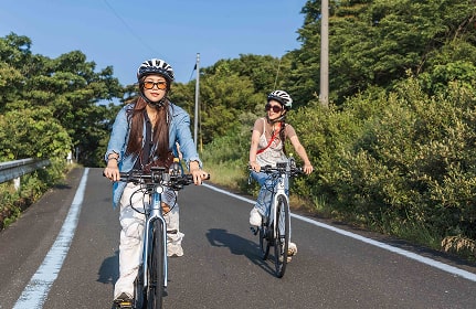 在佐田岬半島體驗單車騎行