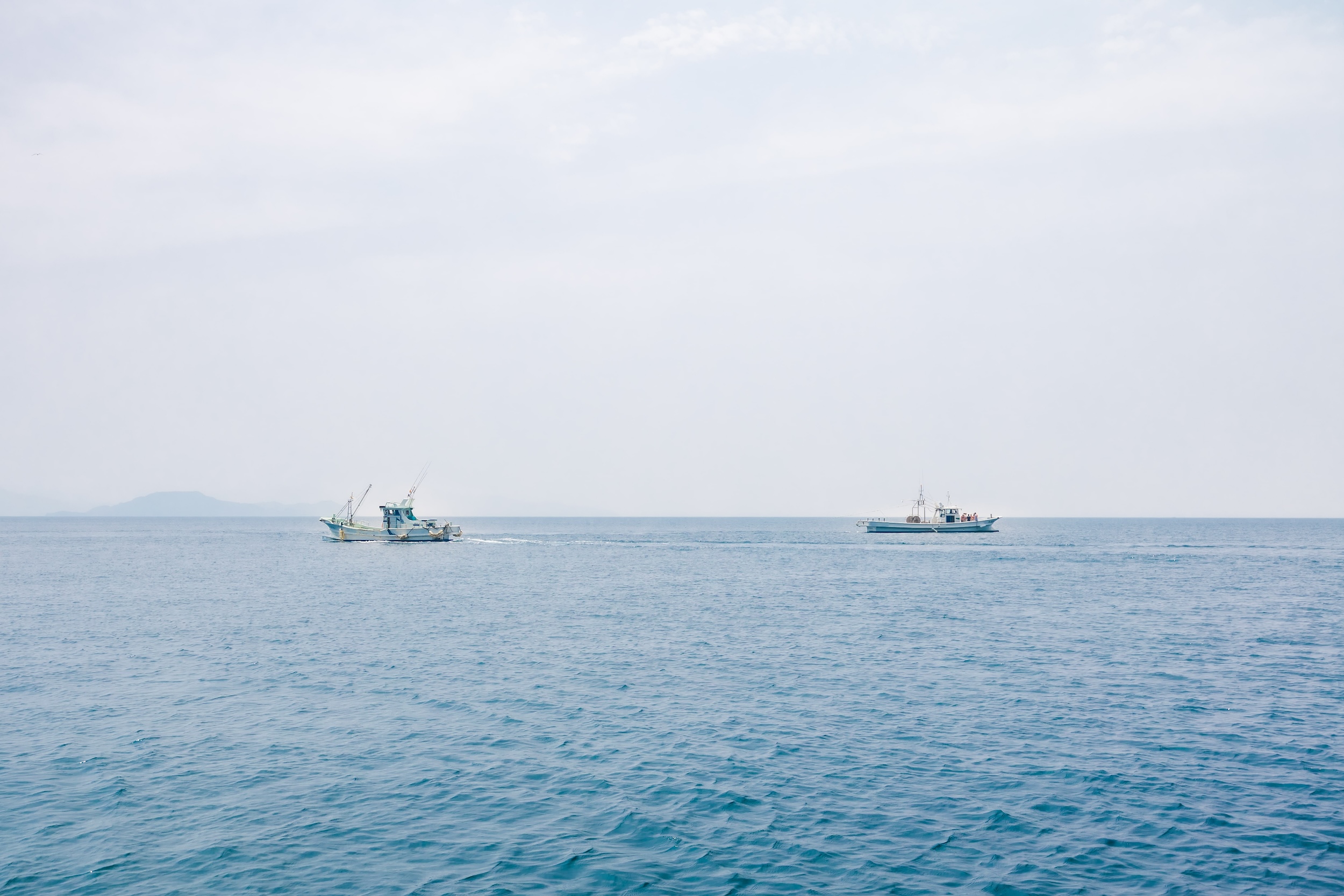 佐田岬半島的美麗大海與島嶼