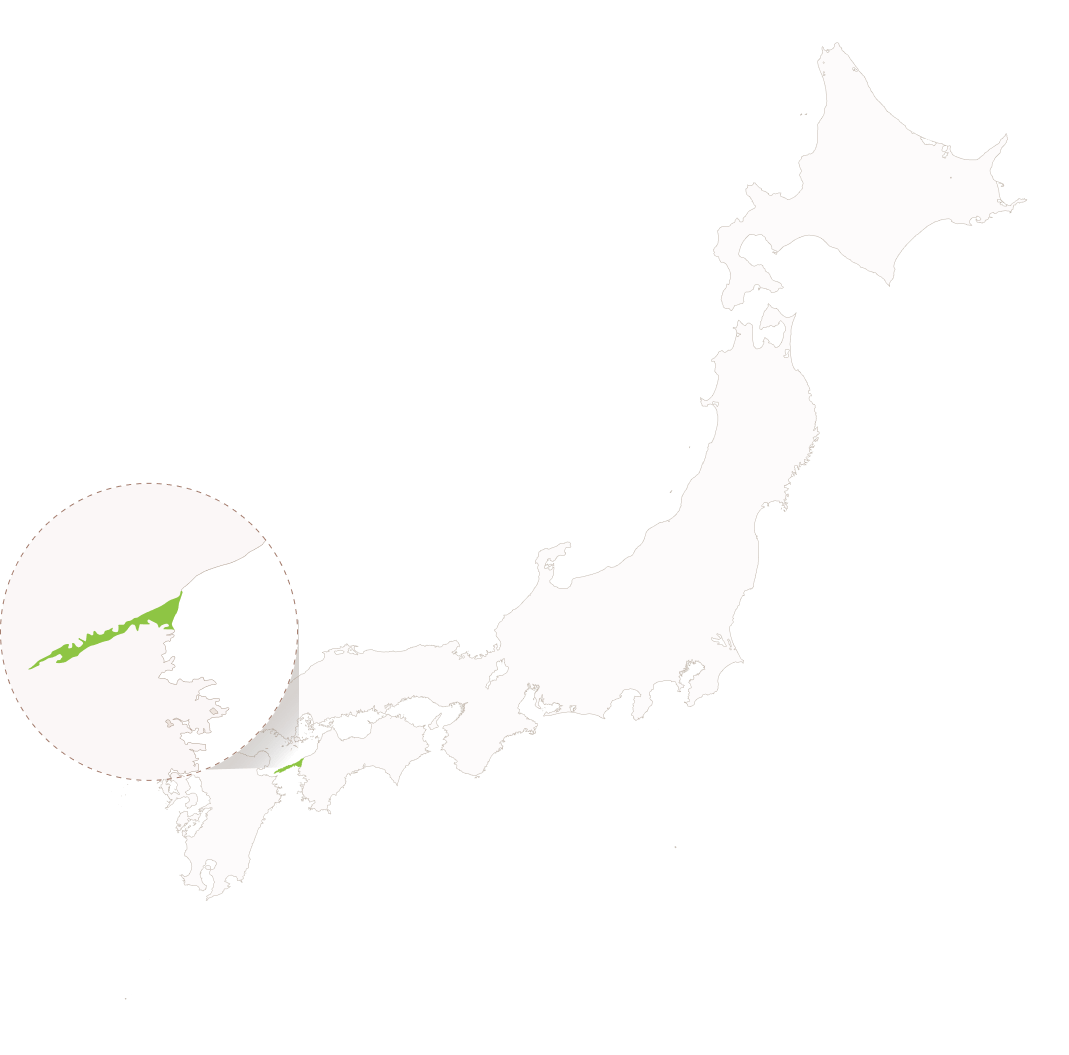 佐田岬半島地圖 - 四國最西端的位置